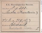Etiketten zu Quarz (Aventurin) (NHMW-MIN-Ag393)